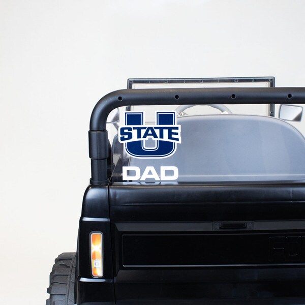 u-state dad decal 5 inches